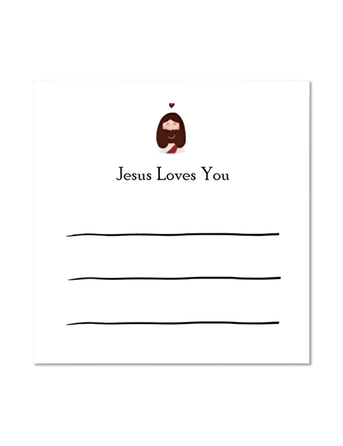 文青便利貼-Jesus Love You